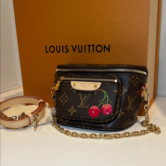 Louis Vuitton Handbags - Louis Vuitton LIMITED EDITION Murakami NEW Cherry Cerise Bumbag Mini RARE